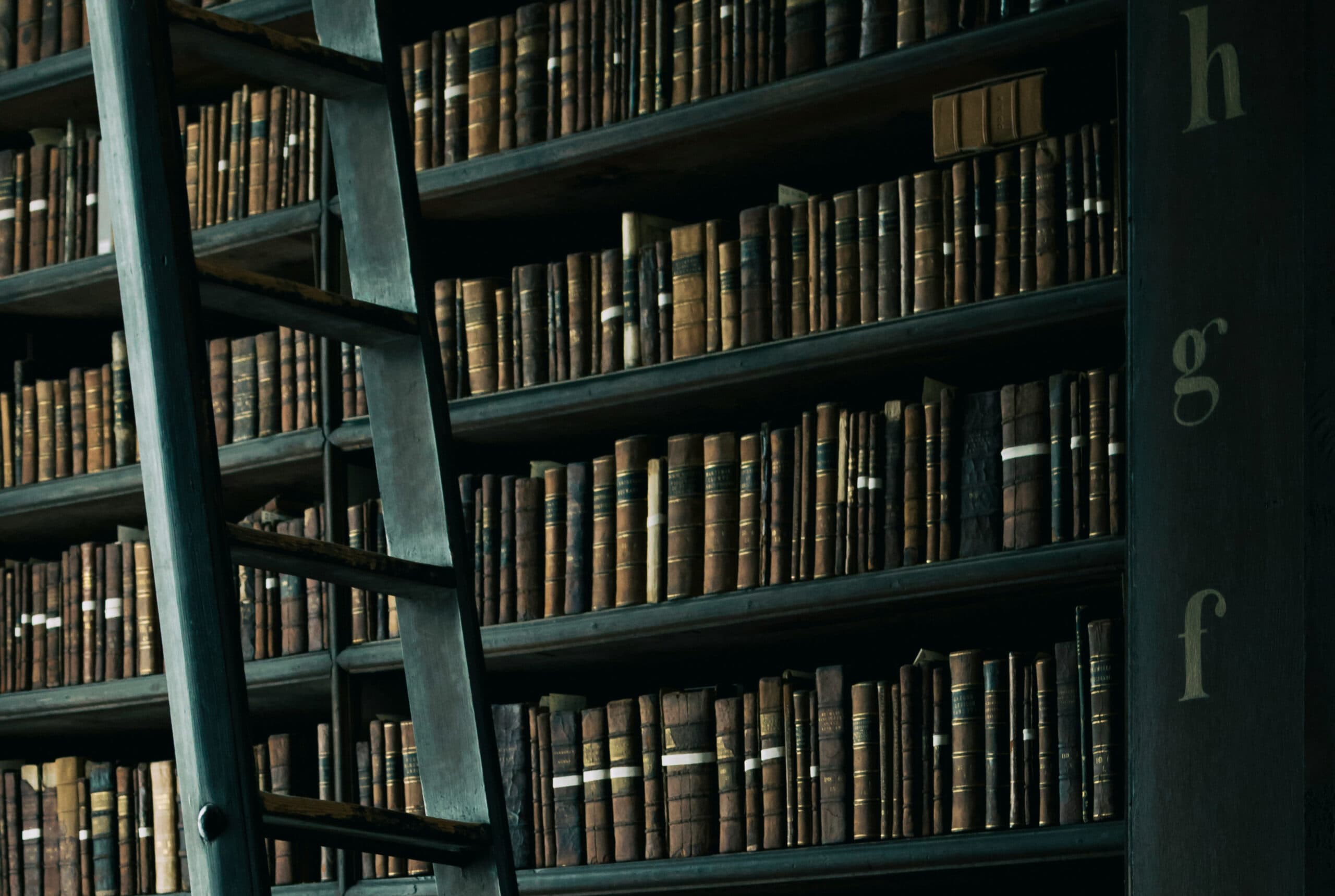 Bild från ett bibliotek till forskning