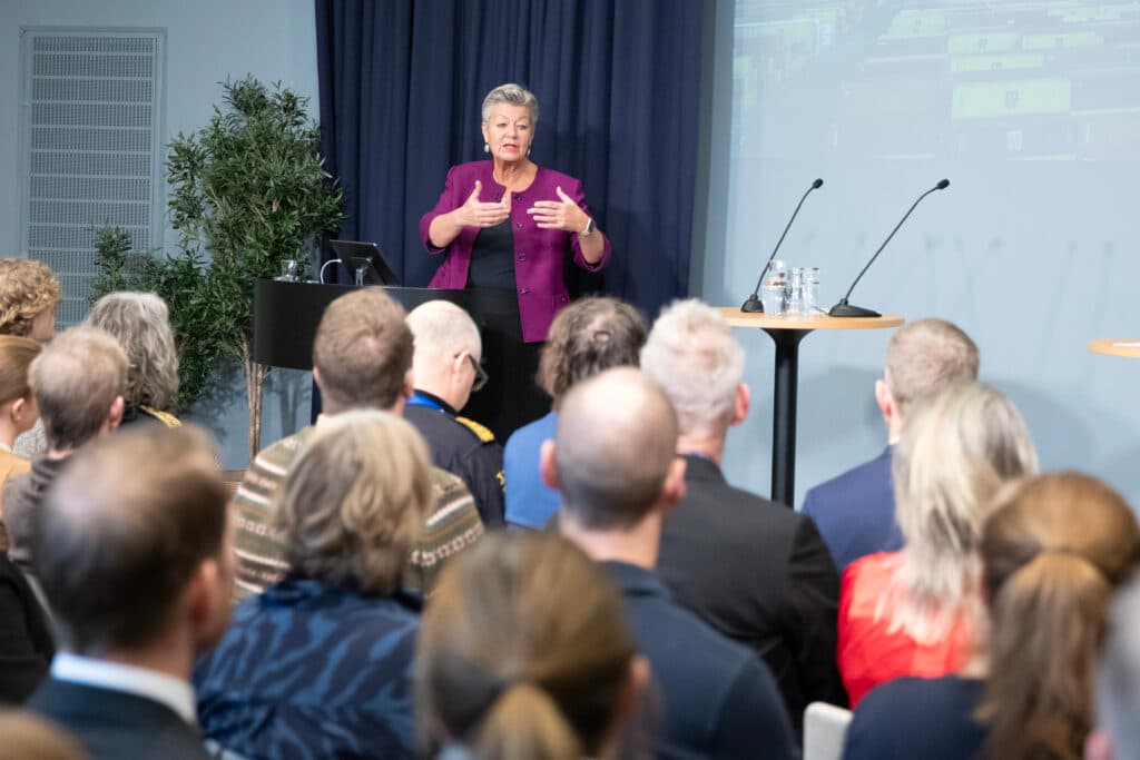 Ylva Johansson, tidigare EU-kommissionär